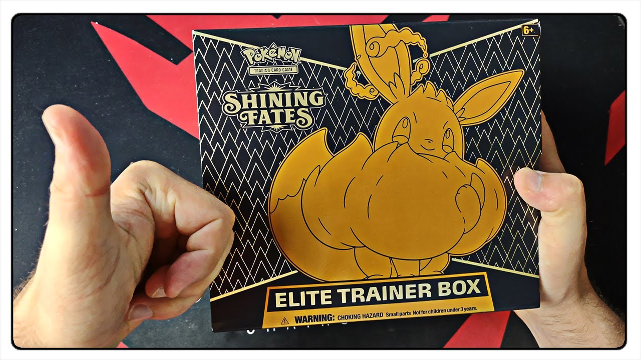 NAJLEPSZE KARTY TYLKO Z SHINING FATES POKEMON ELITE TRAINER BOX!