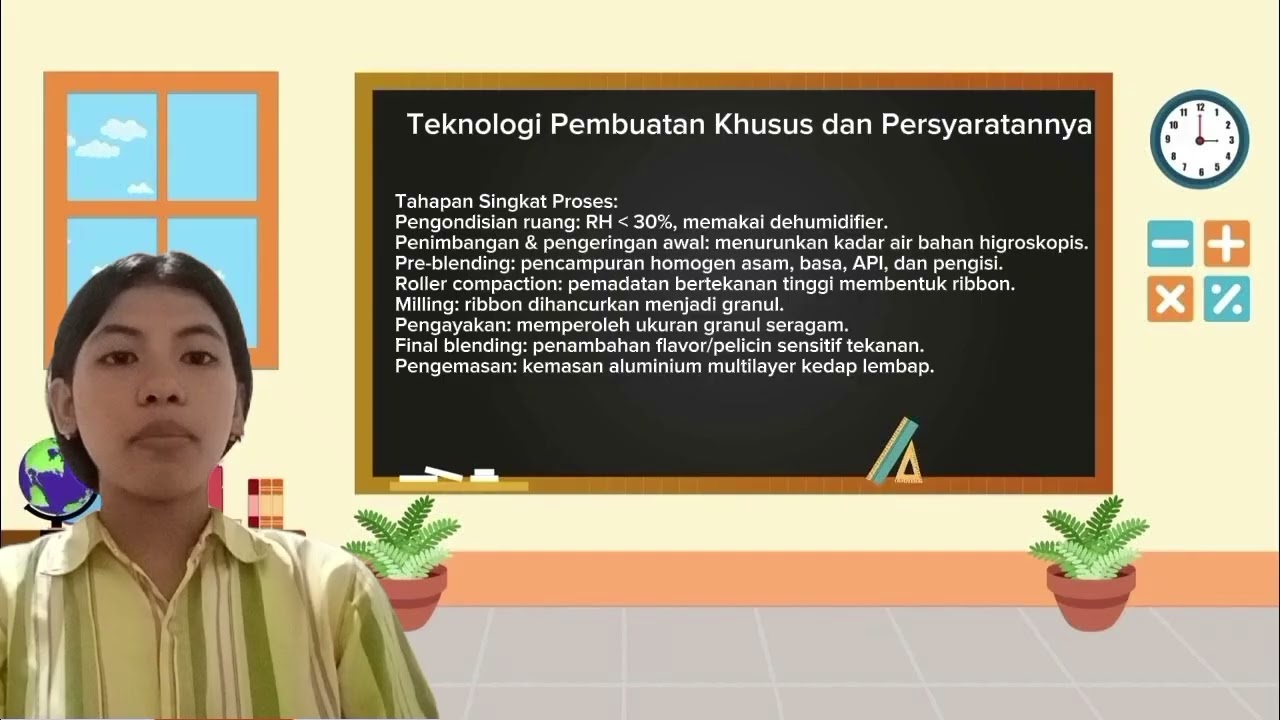 Ringkasan teori granul efervecen