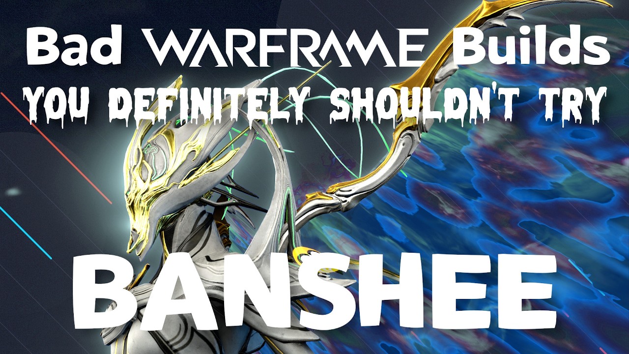 Bad #Warframe Builds (you definitely shouldn't try): #Banshee