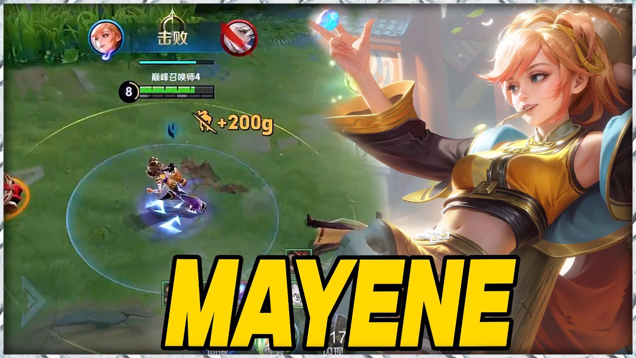 MAYENE ONE SHOT CLASH LANE!! INSANE COMBOS & DOMINATING DAMAGE | Honor of Kings 2025