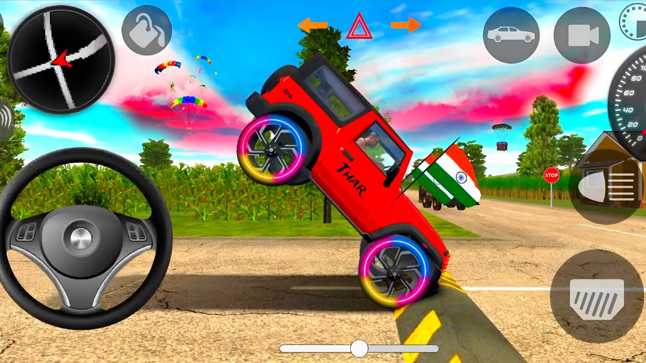Dollar (Song) Modified Mahindra Thar😈 || Indian Cars Simulator 3D || Android Gameplay Part 19