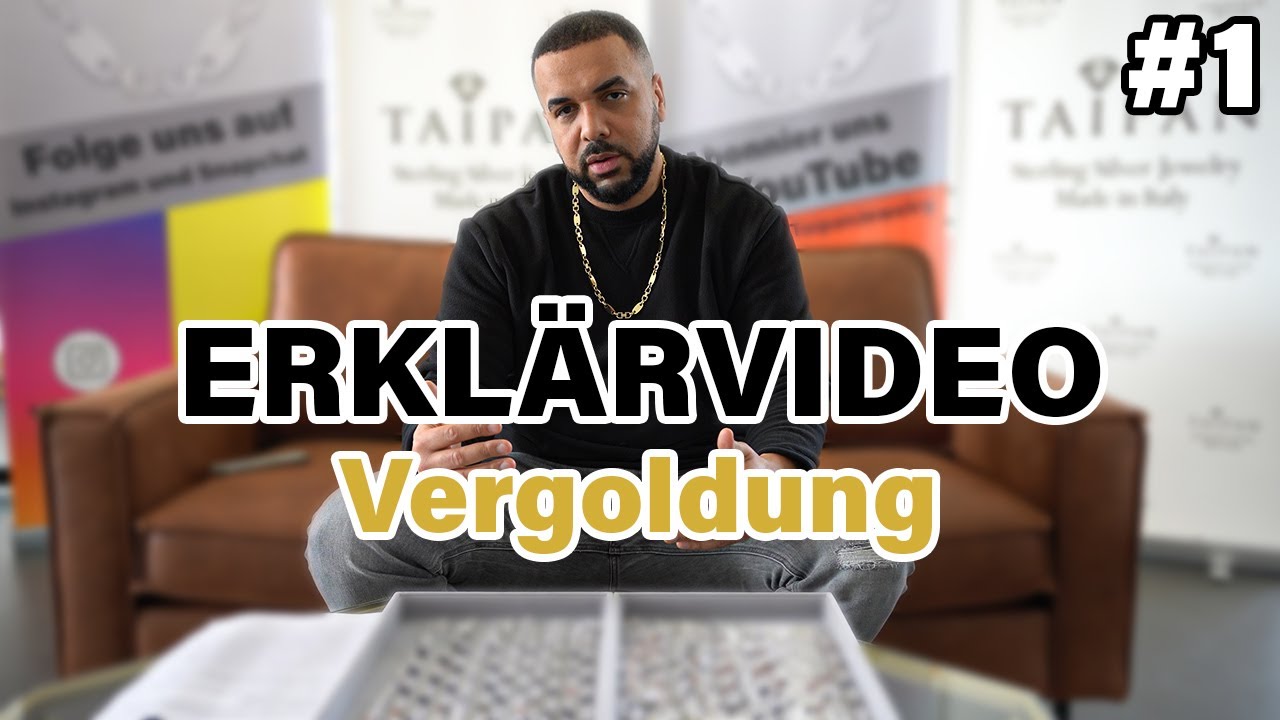 Erklärvideo #1 Vergoldung von 925 Silberketten