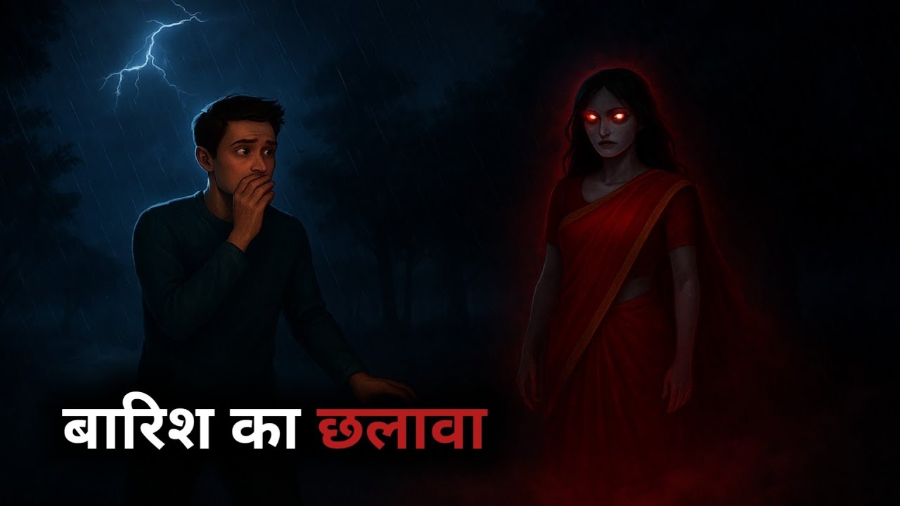  बारिश का छलावा |  Hindi Horror Story | Horror Animated Stories