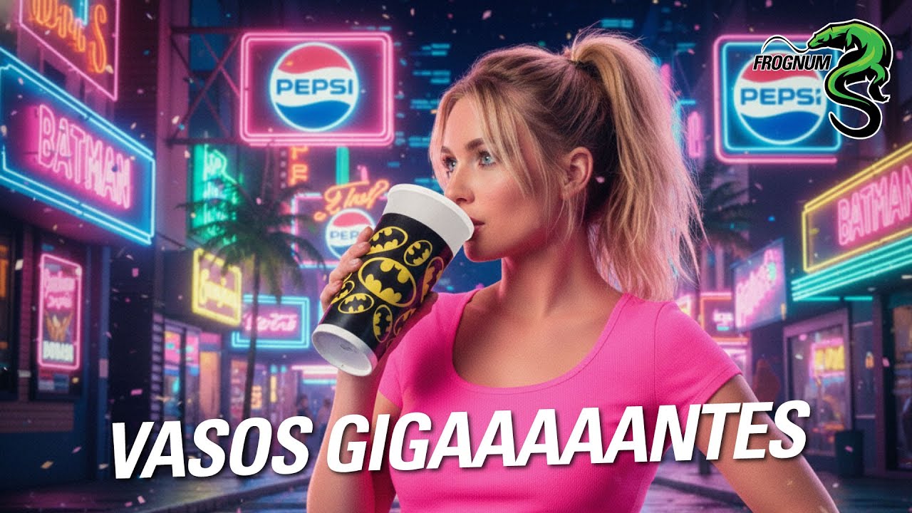 🦇 NO CREERÁS Cuánta CAPACIDAD TENÍAN los Pepsi Vasos de Batman (1989-1990) 😱
