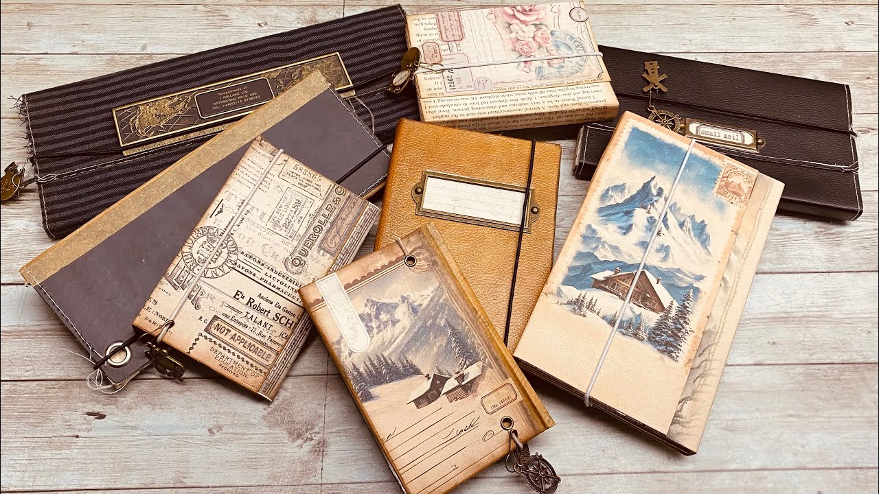 2024 Ephemera organiser/ Pockets Keepsake Tutorial EASY Fun Craft