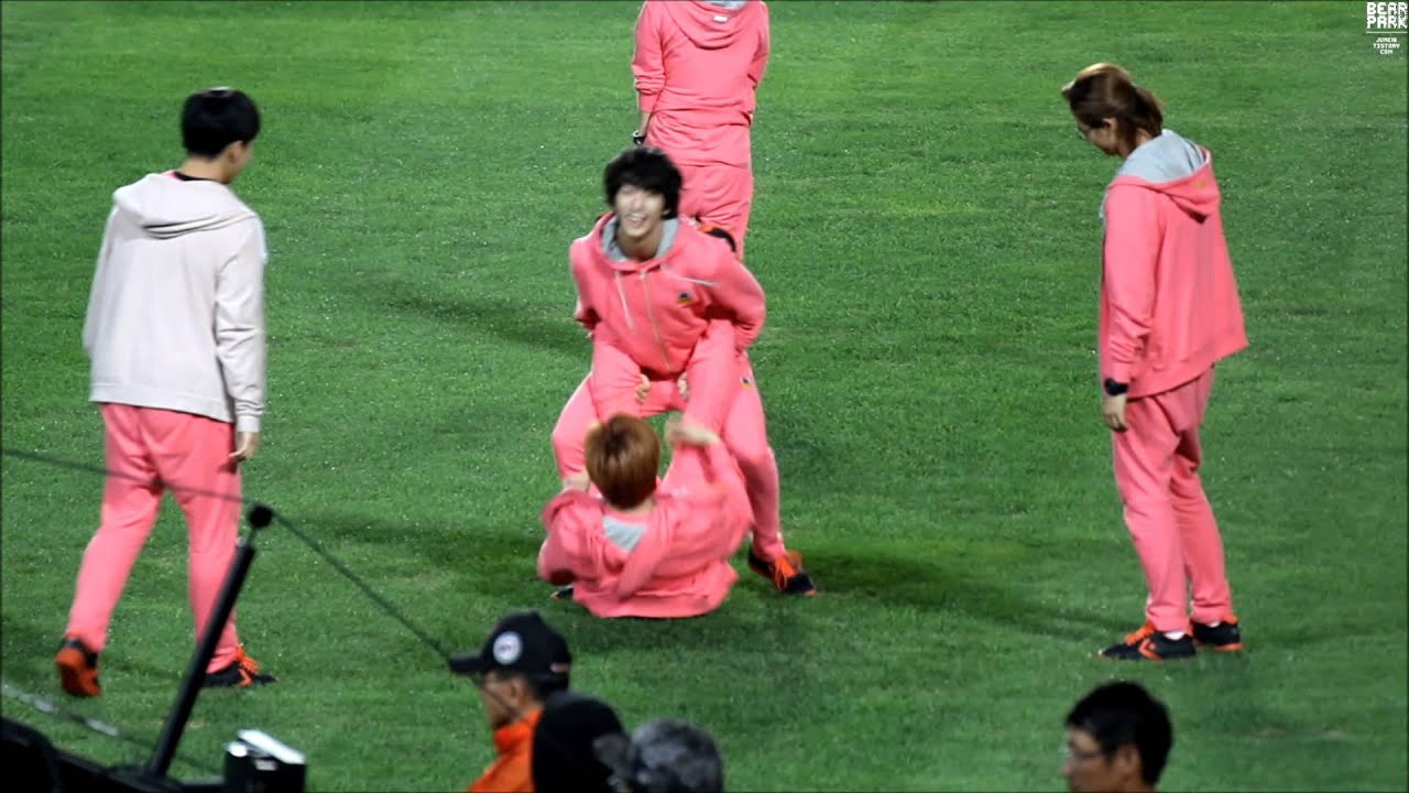 130903 B1A4 아육대 녹화 _ 스피드 왕 공찬!!!