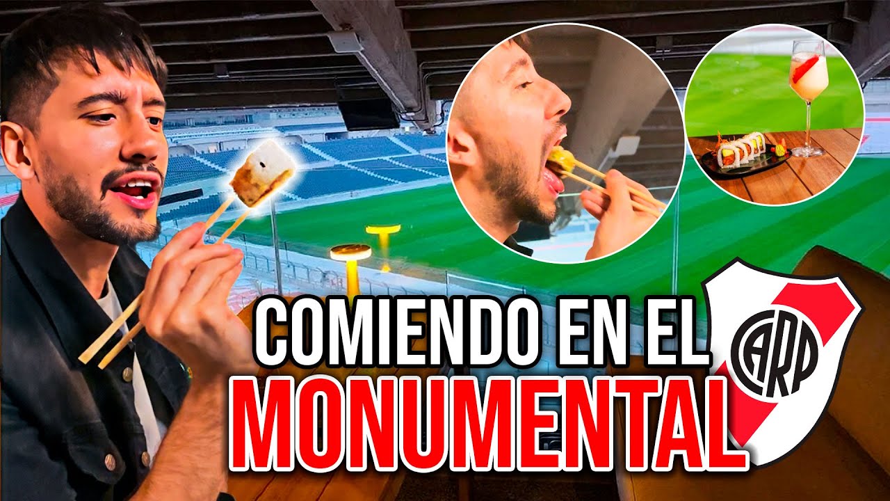 HINCHA DE BOCA CENANDO EN EL MONUMENTAL