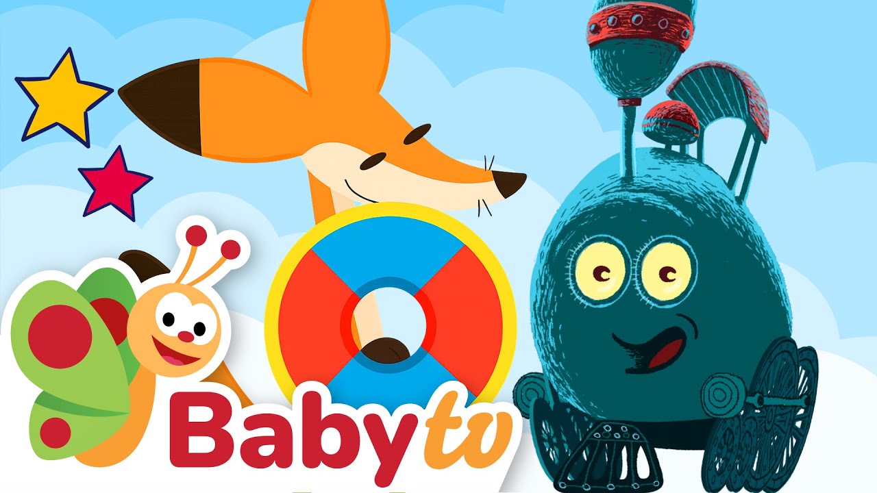 Contando pollitos 🐔 | El Tren de los Animales | Números para niños @BabyTVSP