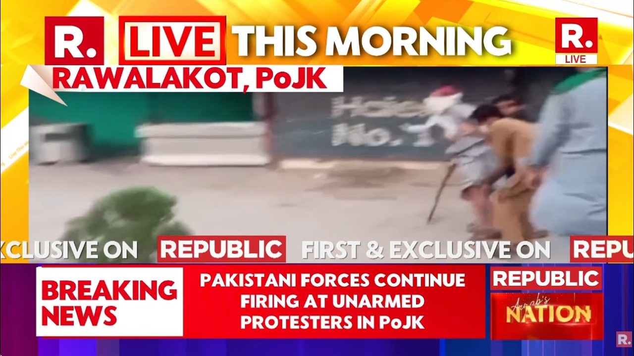 PoK Crisis Deepens LIVE: Pakistani Forces Continue Firing At Unarmed Protesters In PoJK