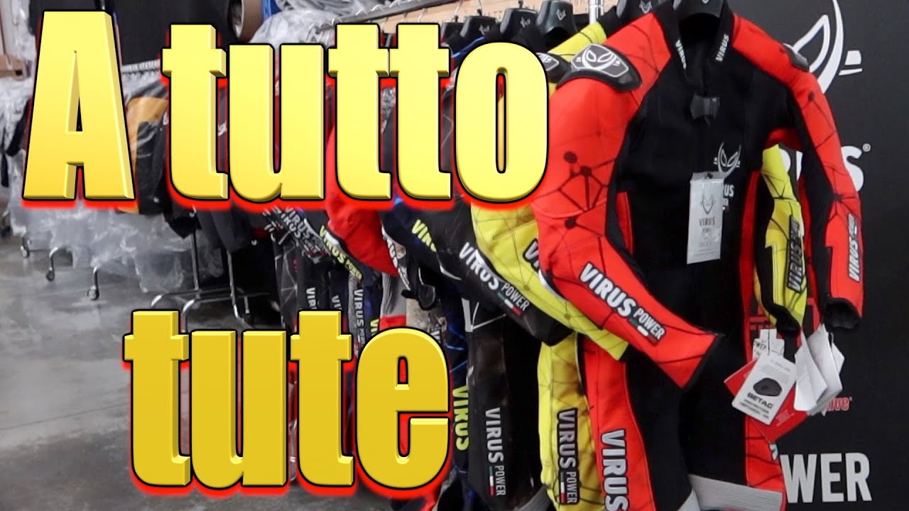 VISITIAMO la VIRUS POWER! INNOVAZIONE nel MONDO delle TUTE da MOTO!