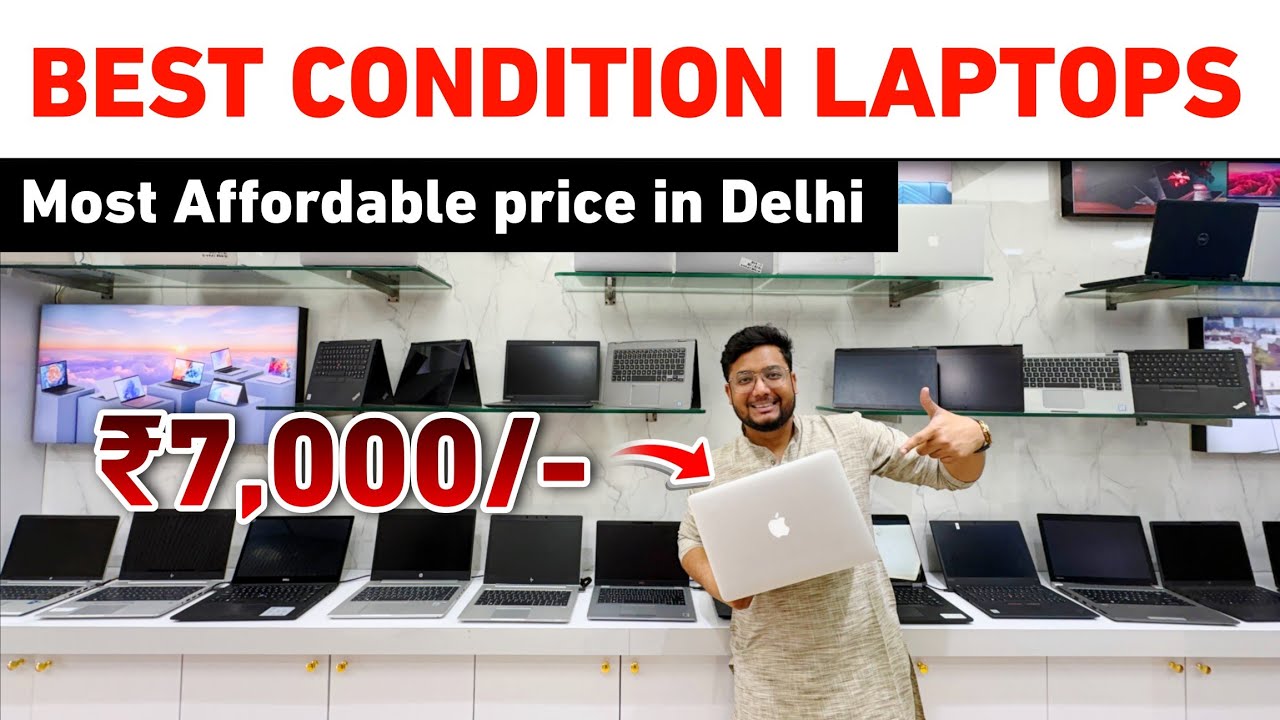 Most Viral Laptop store right now || Open Box Laptop|| Second hand laptop store in Delhi 