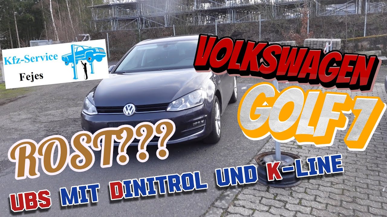Golf 7, wie viel Rost nach 9 Jahren