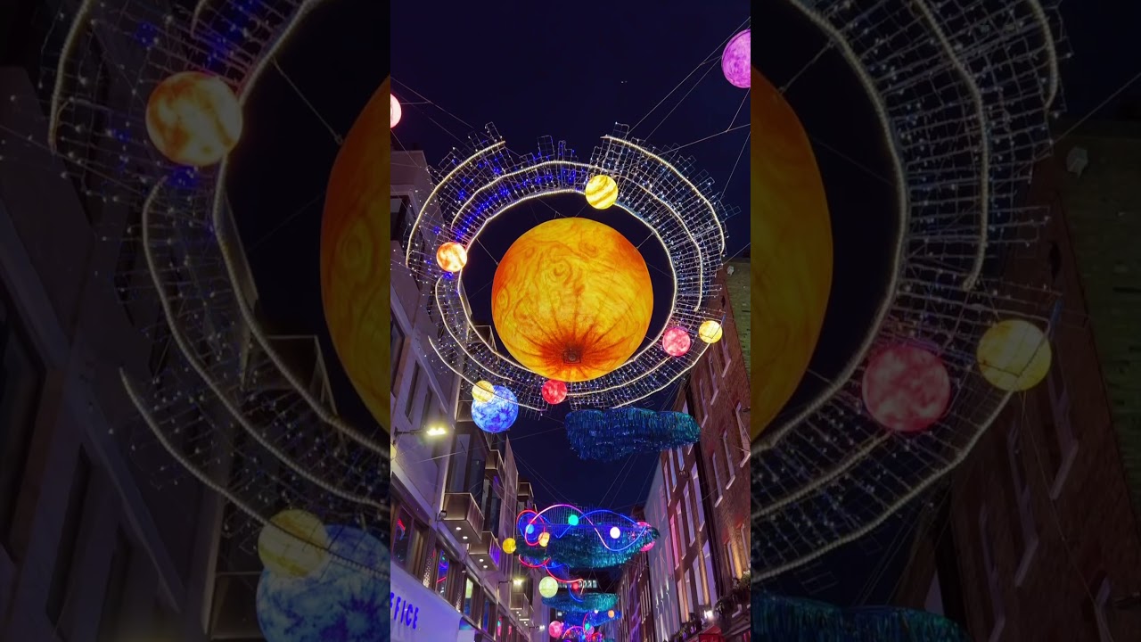 Carnaby Christmas in London 2023 #carnabystreet #londonchristmaslights #christmas2023 #londonlife