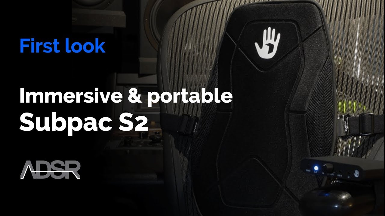 Subpac S2 - a powerful and accurate seated tactile bass solution
