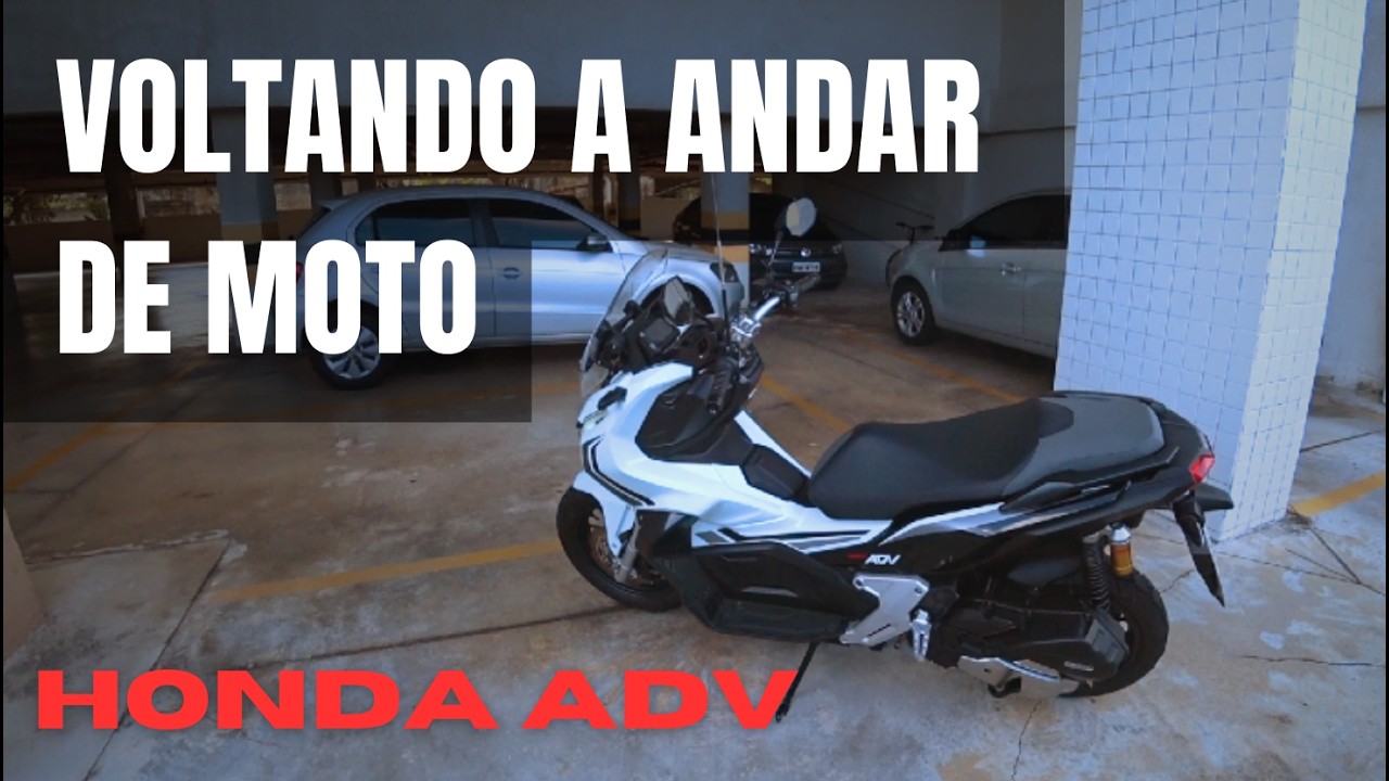 Honda ADV 150 minha escolha para voltar a andar de moto