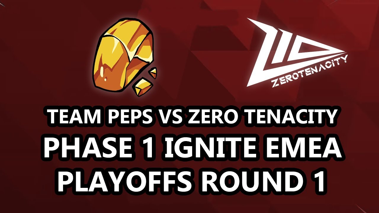 Team Peps Vs Zero Tenacity Round 1 Playoffs Marvel Rivals Ignite Phase 1 EMEA