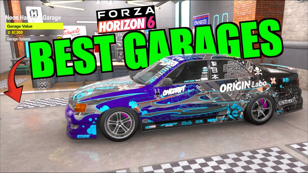 Forza Horizon 6 - BEST Trending GARAGE Layouts + FIRST Spec Race WIN!!