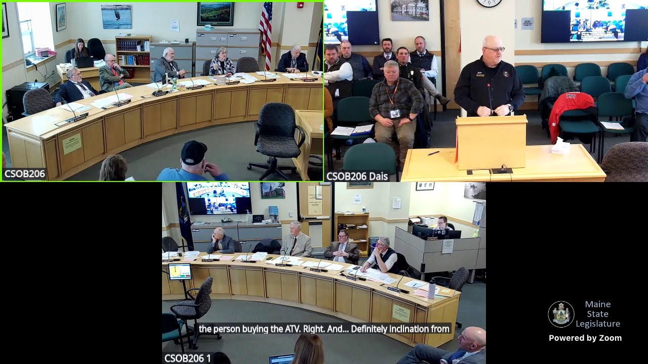 2-25-26 Committee On Inland Fisheries and Wildlife