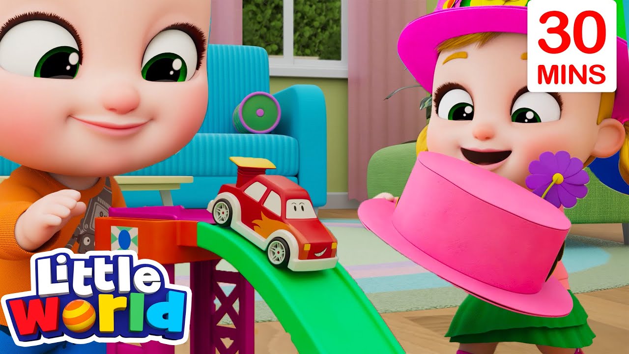 Play Time With My Friends 🌈| Little World 🌍💖 | Colors For Kids 🏳️‍🌈🌈