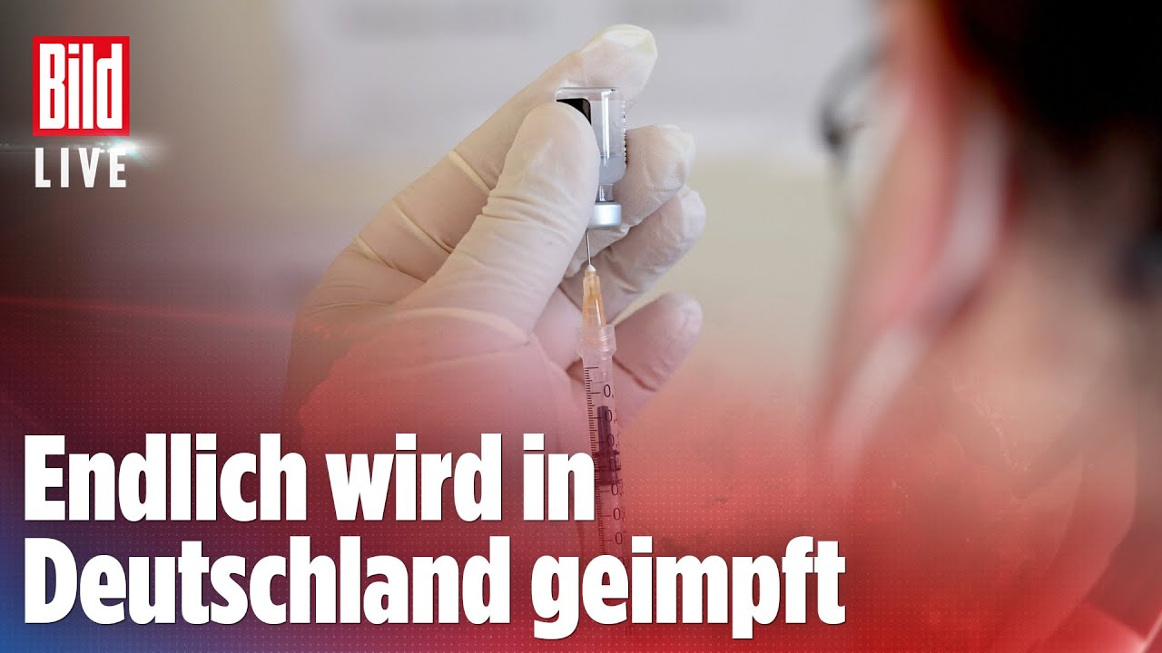🔴 Corona: Hoffnung, aber auch Probleme bei den ersten Impfungen in Deutschland | BILD LIVE