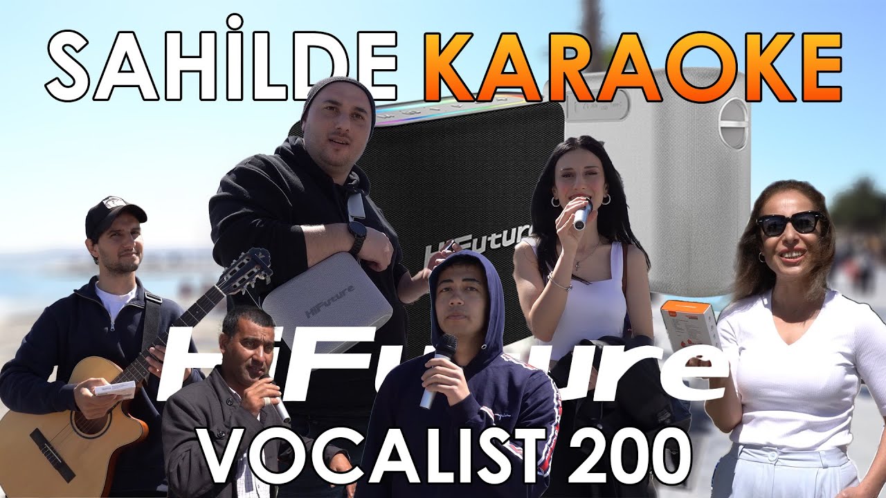 HiFuture Vocalist 200 ile Sokak Ortasında Karaoke! | İnsanlar Nasıl Tepki Verdi?