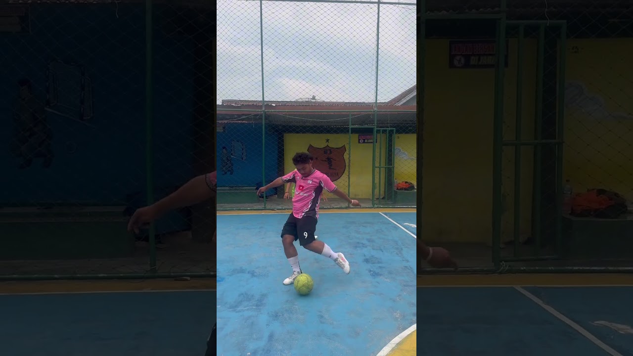 Tendangan roket buat KO omped haha #ompedvisual #fypシ゚viral #shorts #lucu #futsal