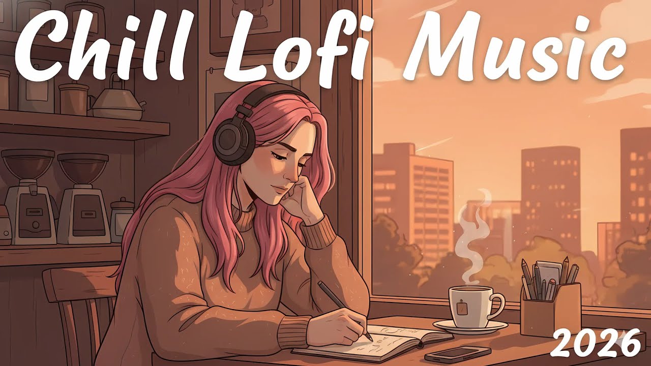 Cozy Rainy-Day Lofi Beats 🌧️ Chill Music for Deep Focus, Study & Calm Vibes