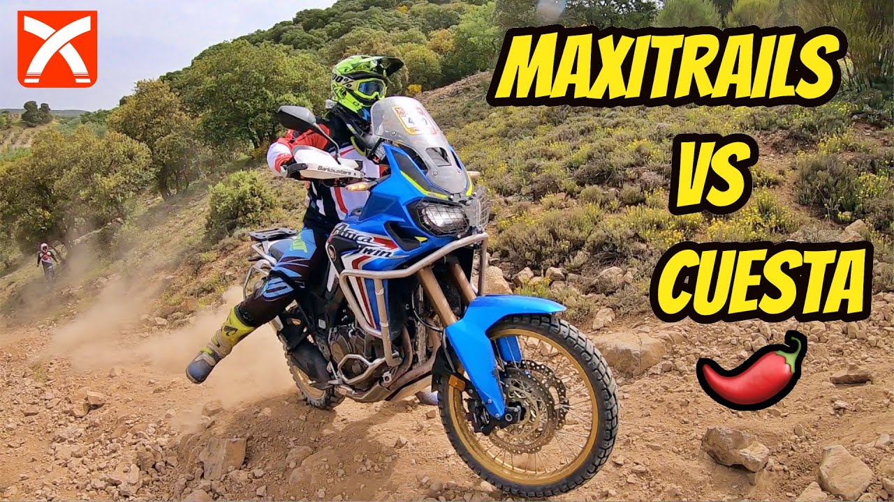 MAXITRAILS: ¿Subirán la cuesta sin caerse?  🌶 🌶  Xtrem300 Iznalloz en moto