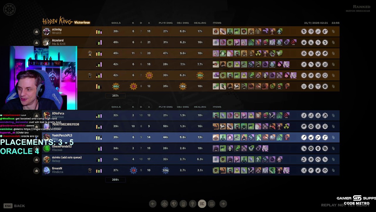FULL NEW RANKED PLACEMENTS IN 1 SITTING