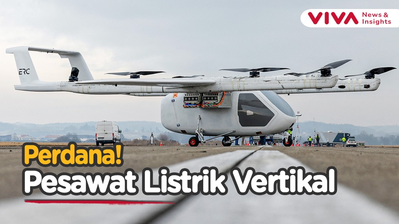 Canggih! Pesawat Listrik Vertikal Terbesar, eVTOL Romeo Tampil Perdana