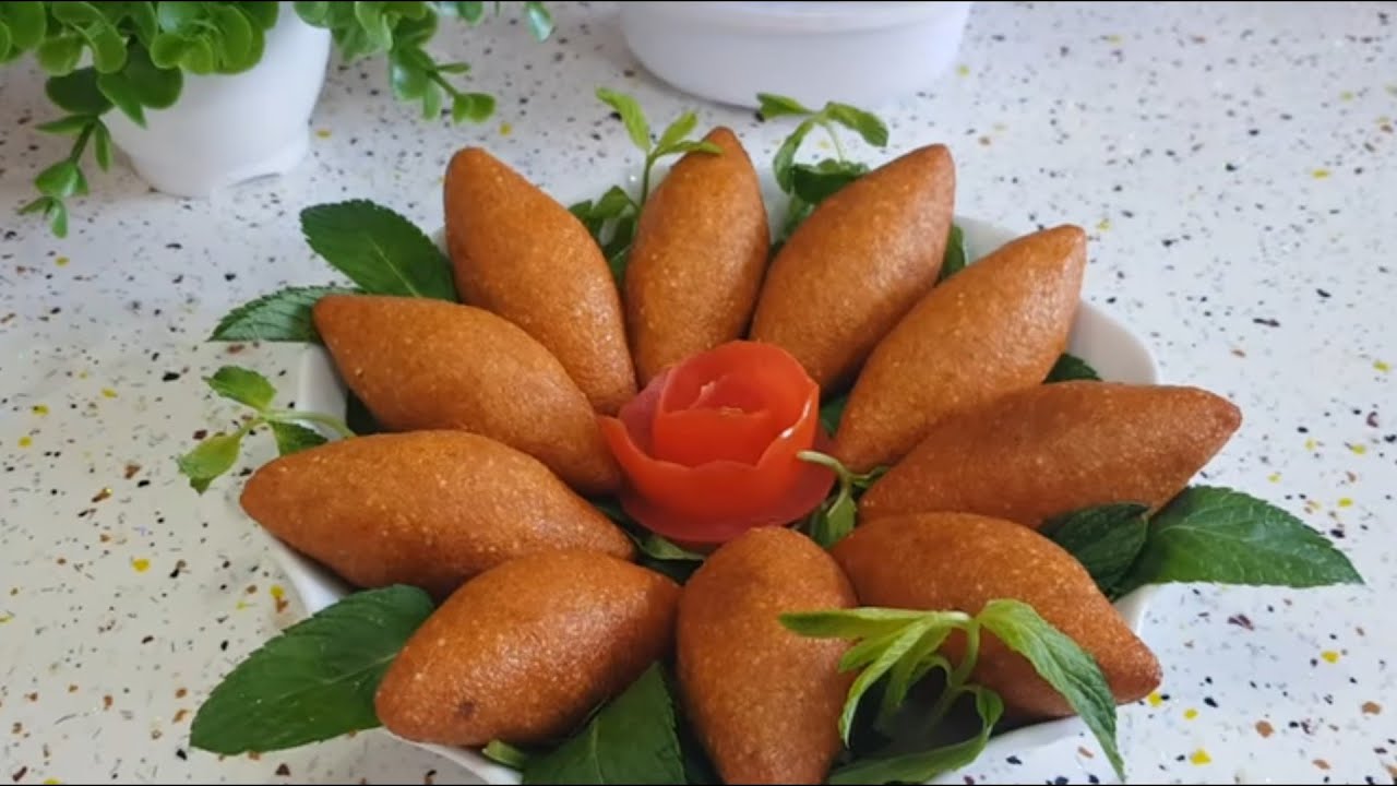 طريقة عمل كبة البرغل القلي التركيا 😋👍