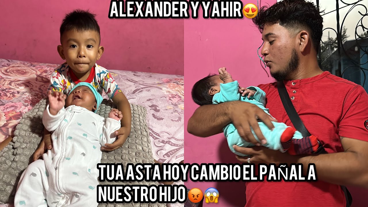 🚨TUA EMOCIONADO QUE EL BEBÉ SE PARECE  A ÉL DICEN 😱🥹