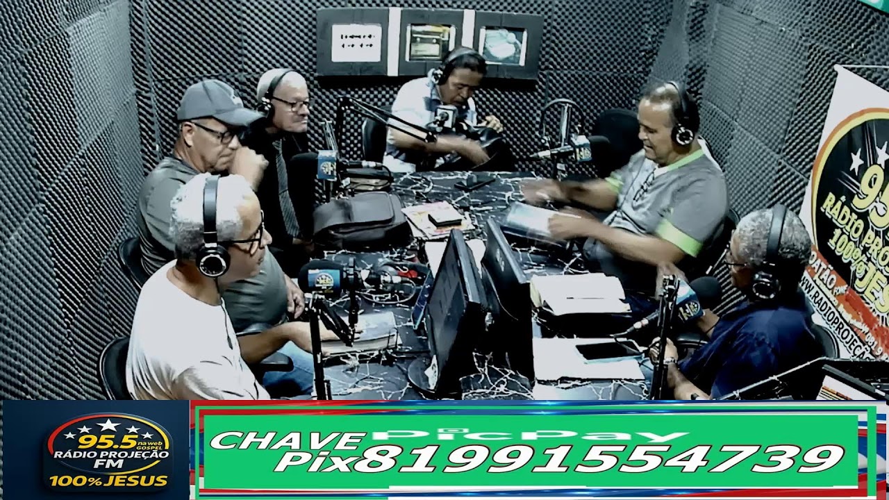 Transmissão ao vivo Projeção na web Deus é fiel 26 Anos 100% jesus 26 02 2026