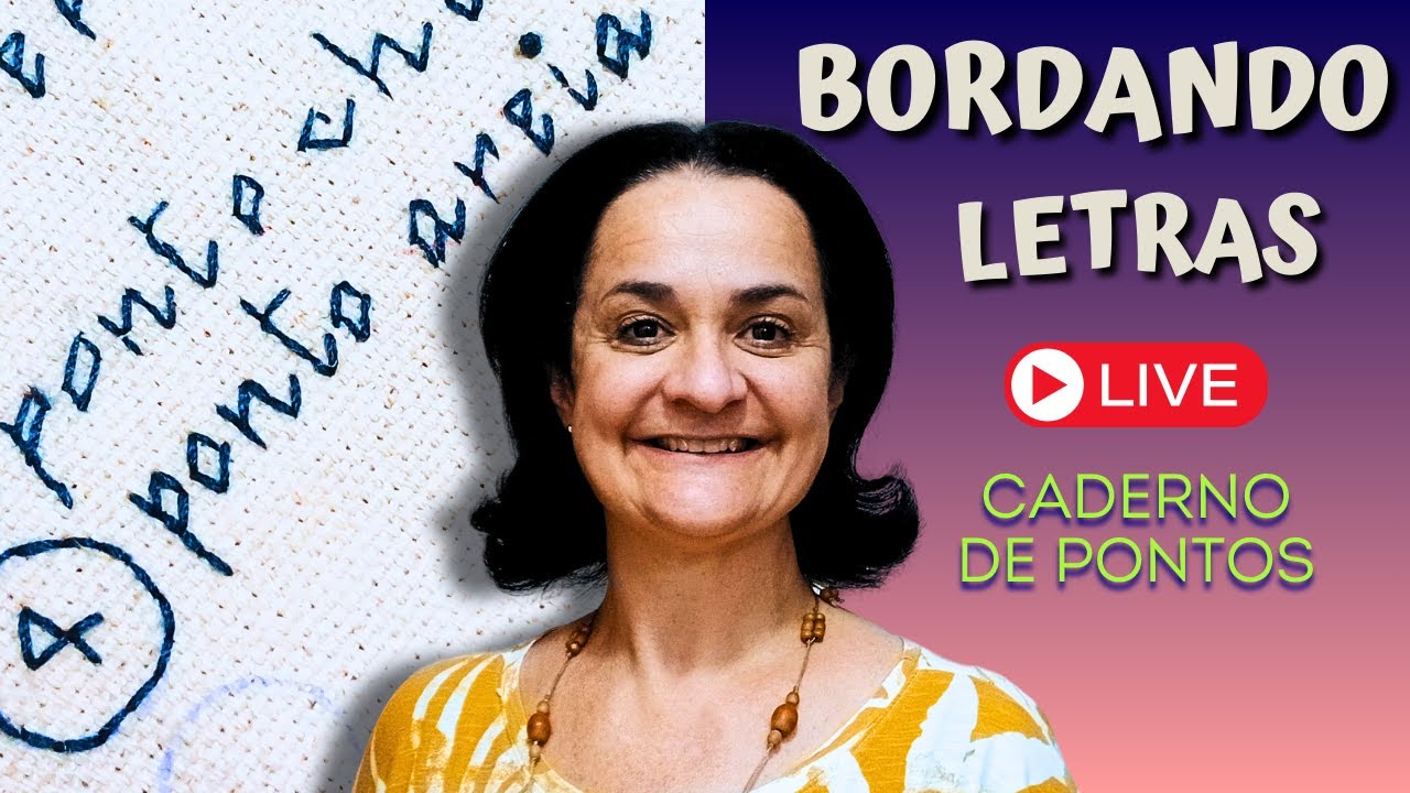 As Letras mais fáceis e rápidas para bordar! Aula 9