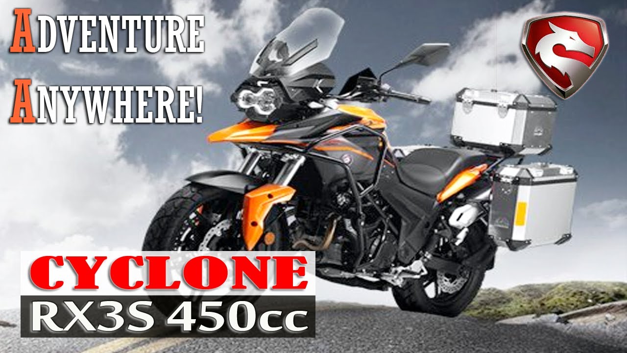 ZONGSHEN CYCLONE RX3S Adventure Everywhere! NEW Entry Level Adventure Bike