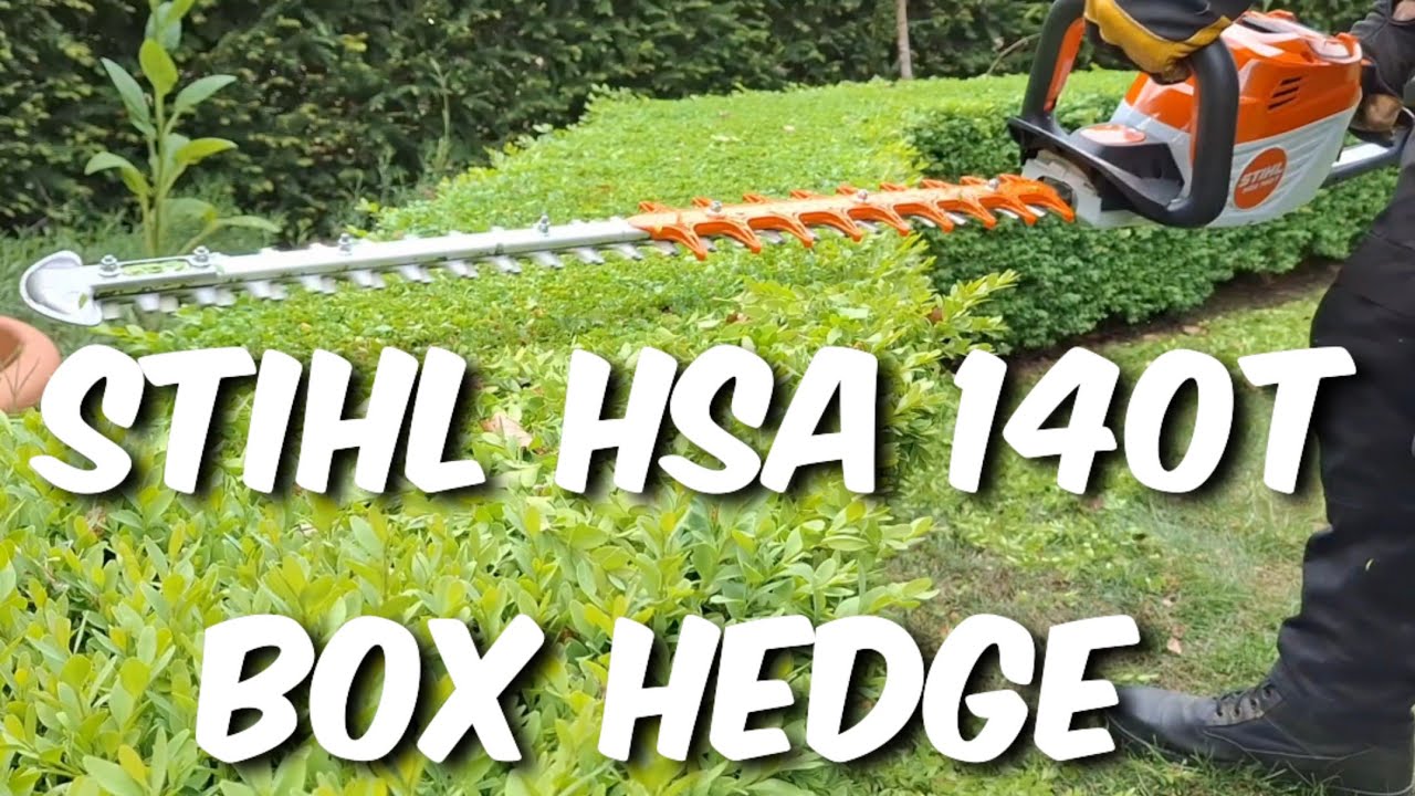 The new HSA 140T hedge trimmer from Stihl