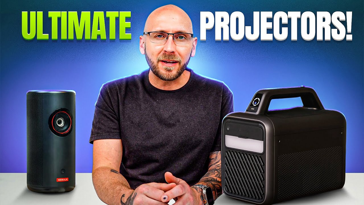 BEST PORTABLE Projectors! Nebula Mars 3 + Capsule 3 Laser
