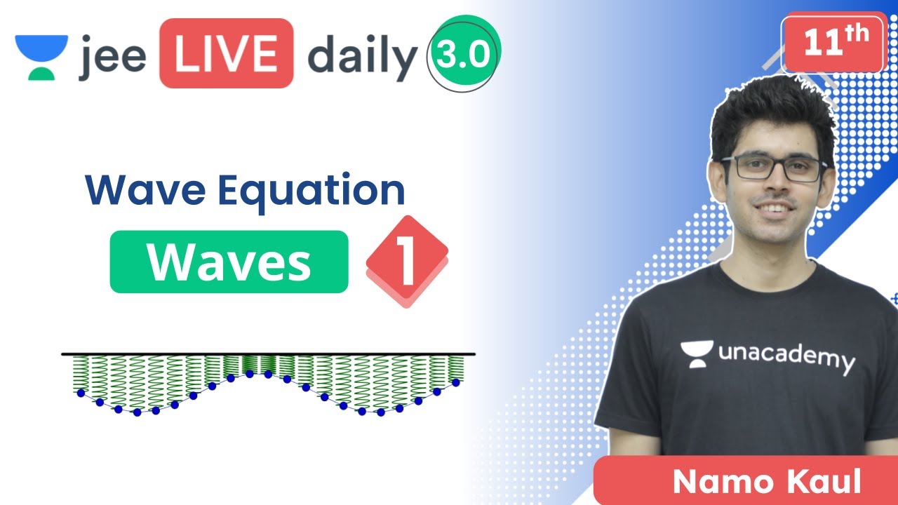 Waves L1 | Wave Equation | #jee2024 #jee2025 #jeephysics #namokaul