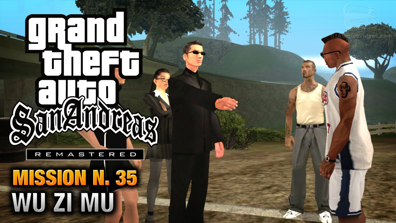 GTA San Andreas Remastered - Mission #35 - Wu Zi Mu (Xbox 360 / PS3)
