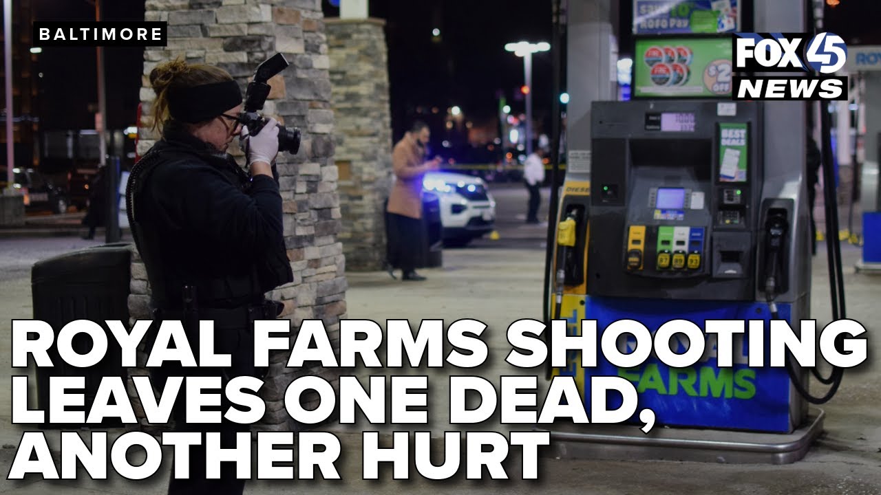 Man dies, another injured after overnight shooting at Baltimore gas station
