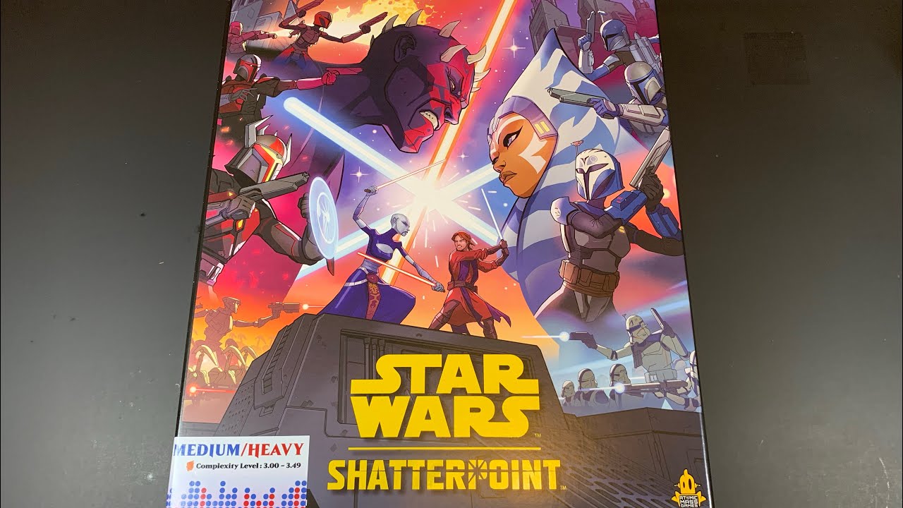 Star Wars Shatterpoint Core Set Unboxing and Assembly