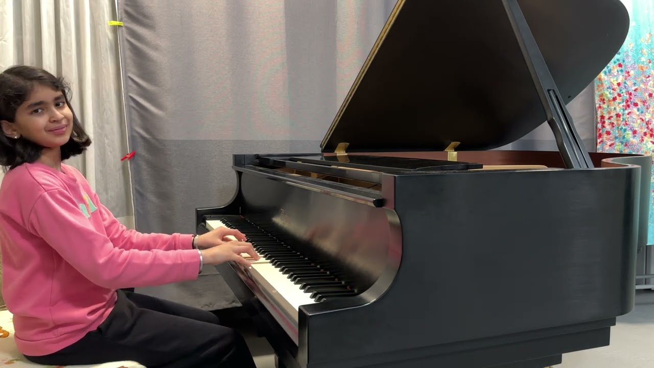 Anika plays Sonata in C Major Op.20 No.1 (All Movements) - Friedrich Kuhlau (RCM Level 6)