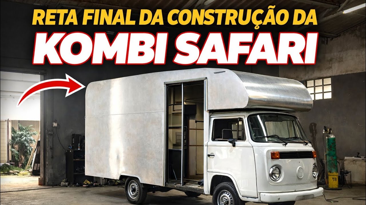 Já está quase tudo pronto pra entregar a Safari artesanal para o cliente 