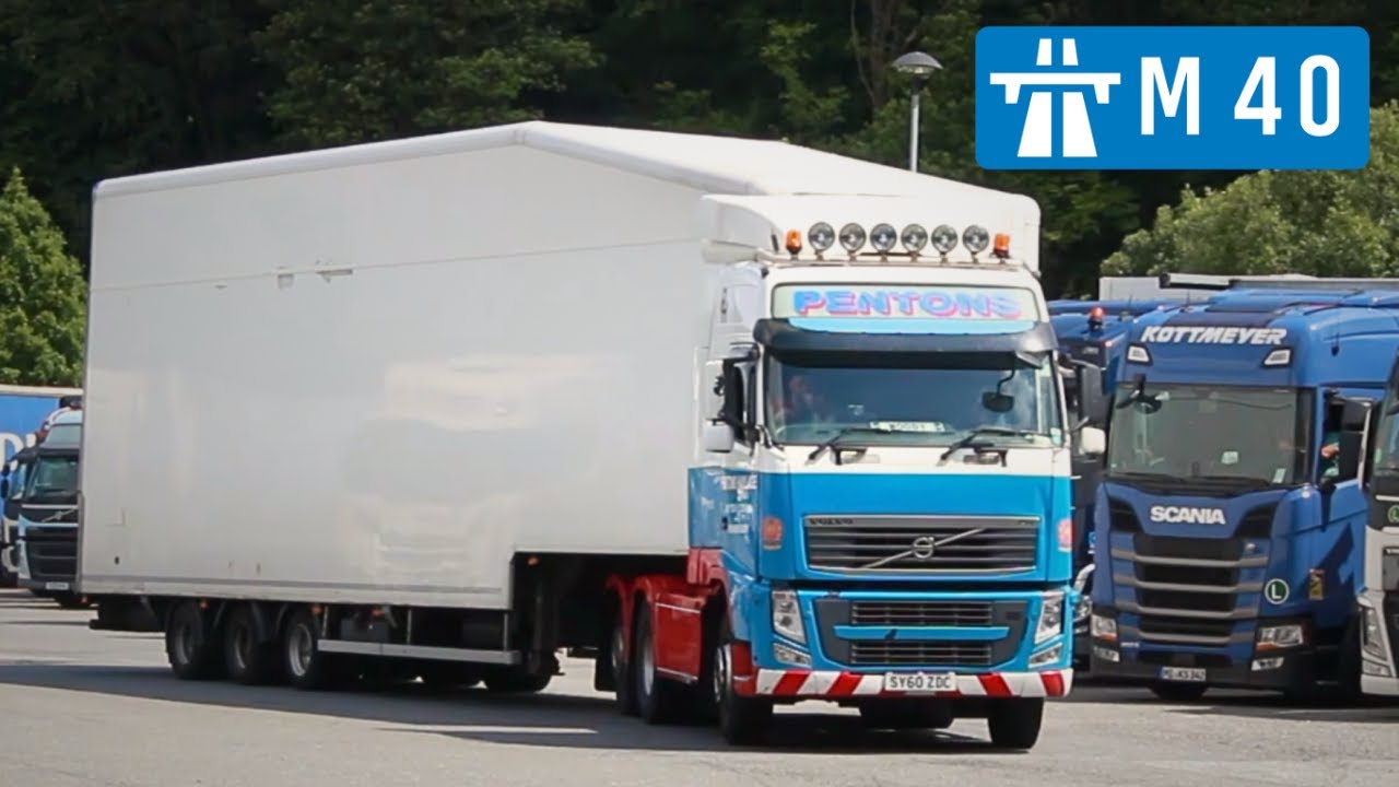 UK Truck Spotting #13 - Beaconsfield Services, M40 🏴󠁧󠁢󠁥󠁮󠁧󠁿 | 2024