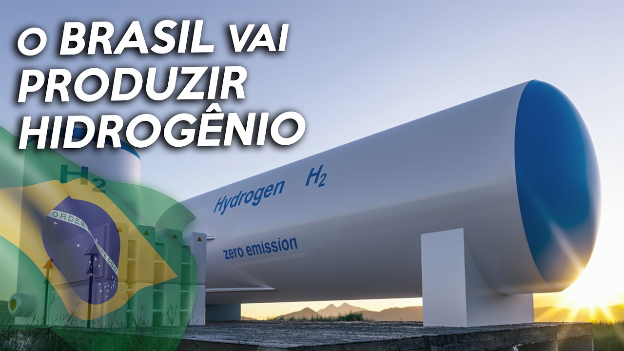Maior usina de hidrogênio do mundo será no Brasil!