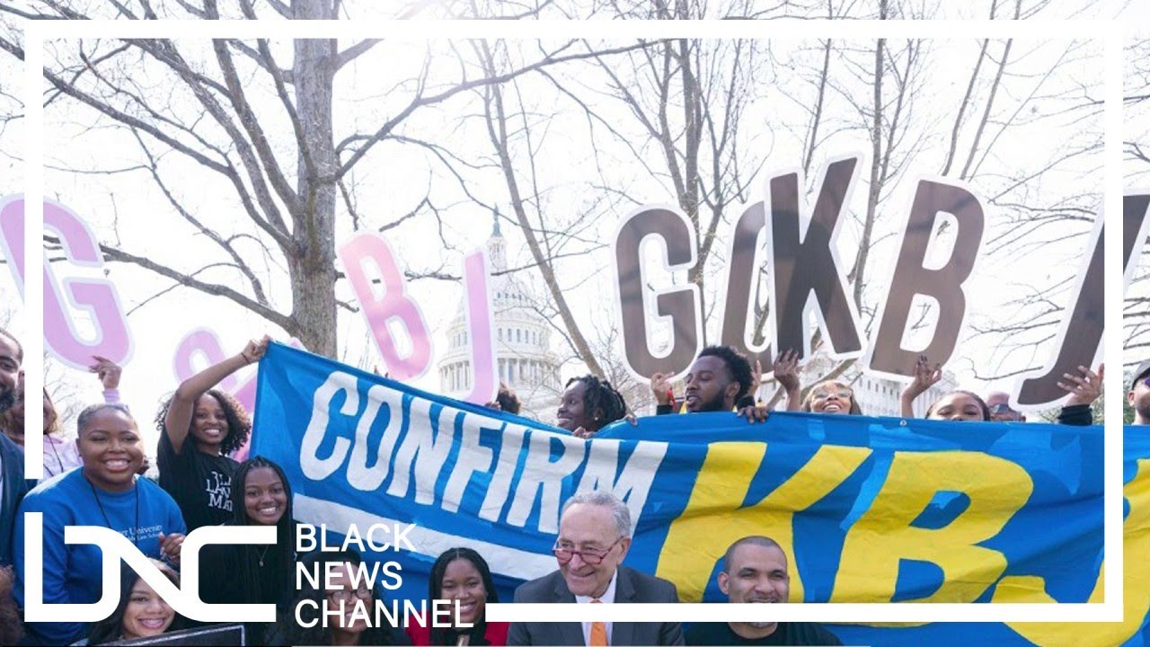 Black Law Students Hold Rally for Ketanji Brown Jackson’s Confirmation