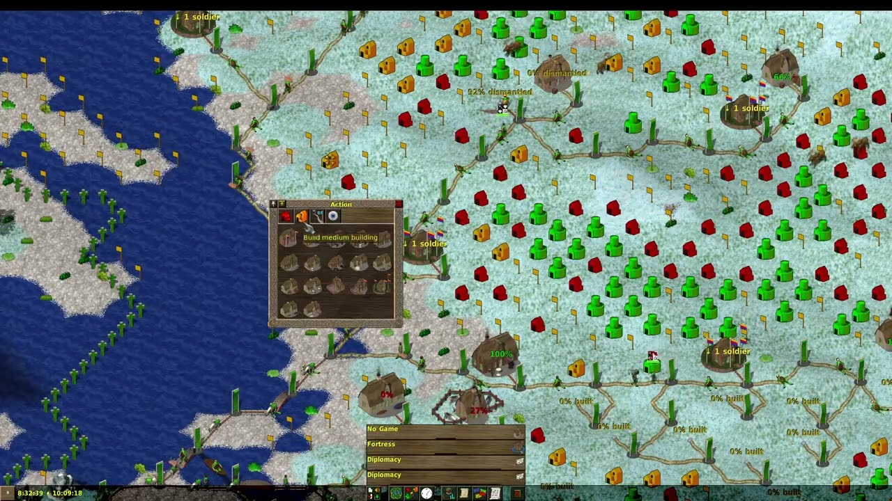 Widelands Gameplay *10 FRISIANS