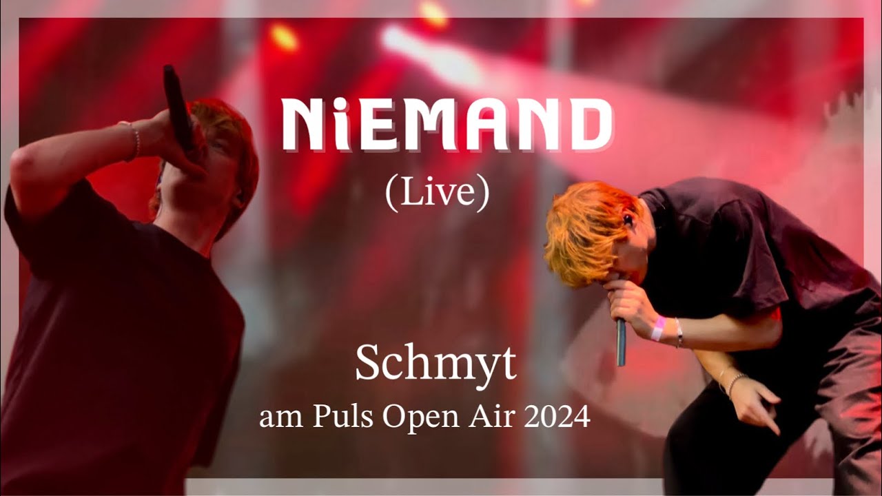 Schmyt - Niemand (Live am Puls Open Air 2024)