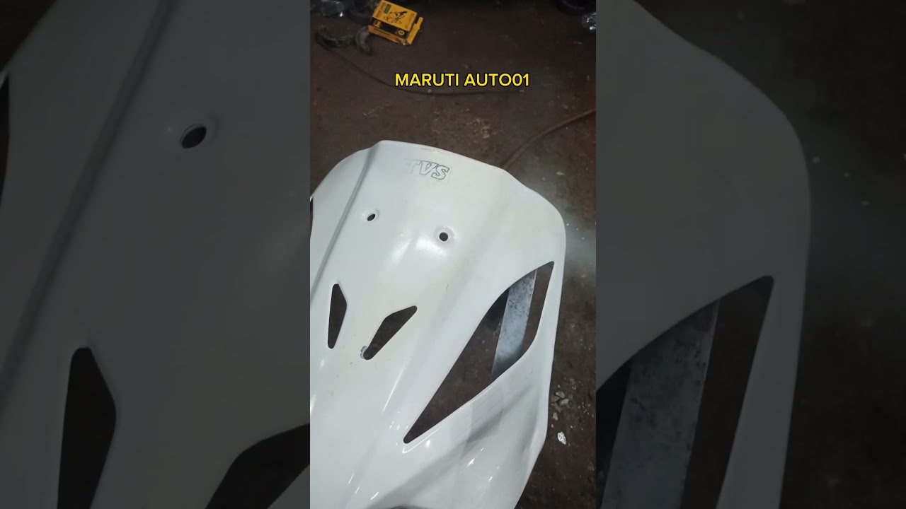 spray paint white colour II how to pain bike scooty in home #viral #shortsvideo #youtubeshorts