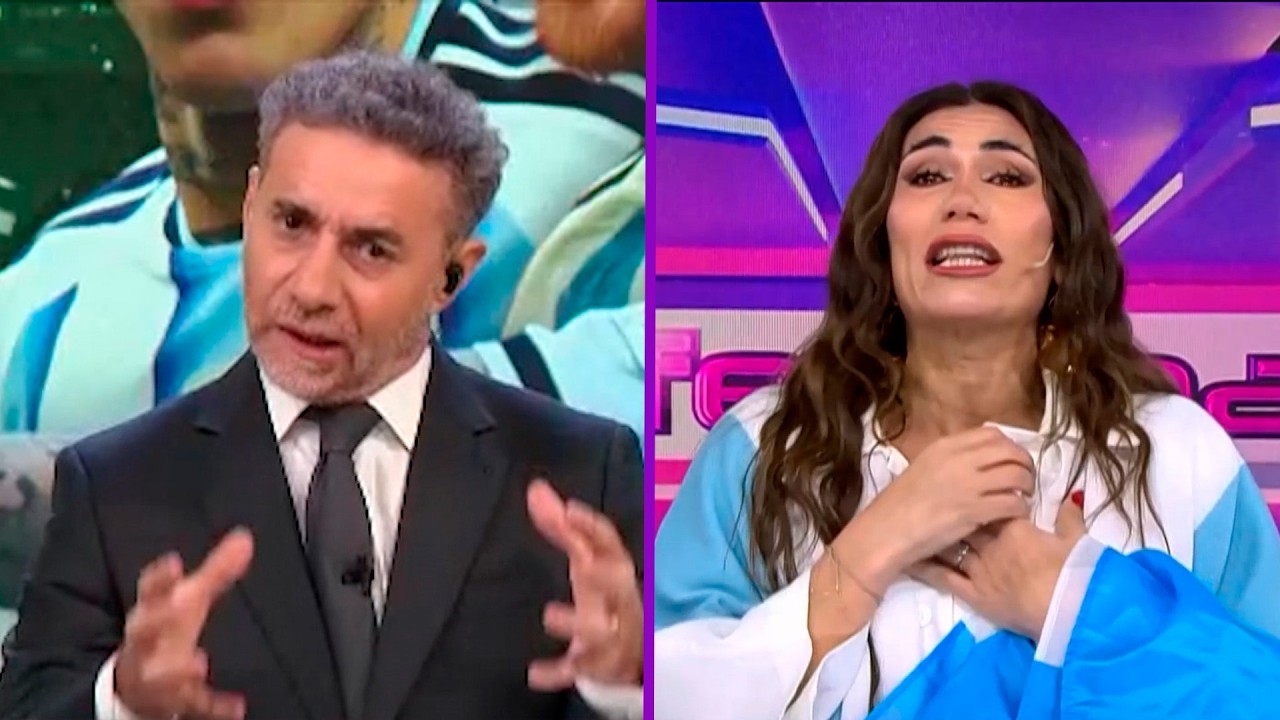 MAJUL LE PEG&Oacute; A FLOR DE LA V EN MEDIO DE LA FIEBRE MUNDIALISTA